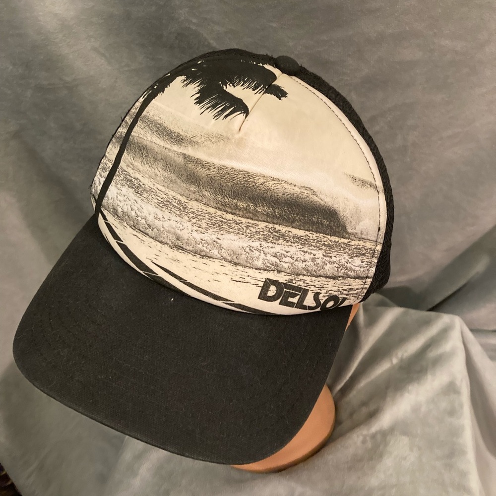 Del sol surfing snap-back hat